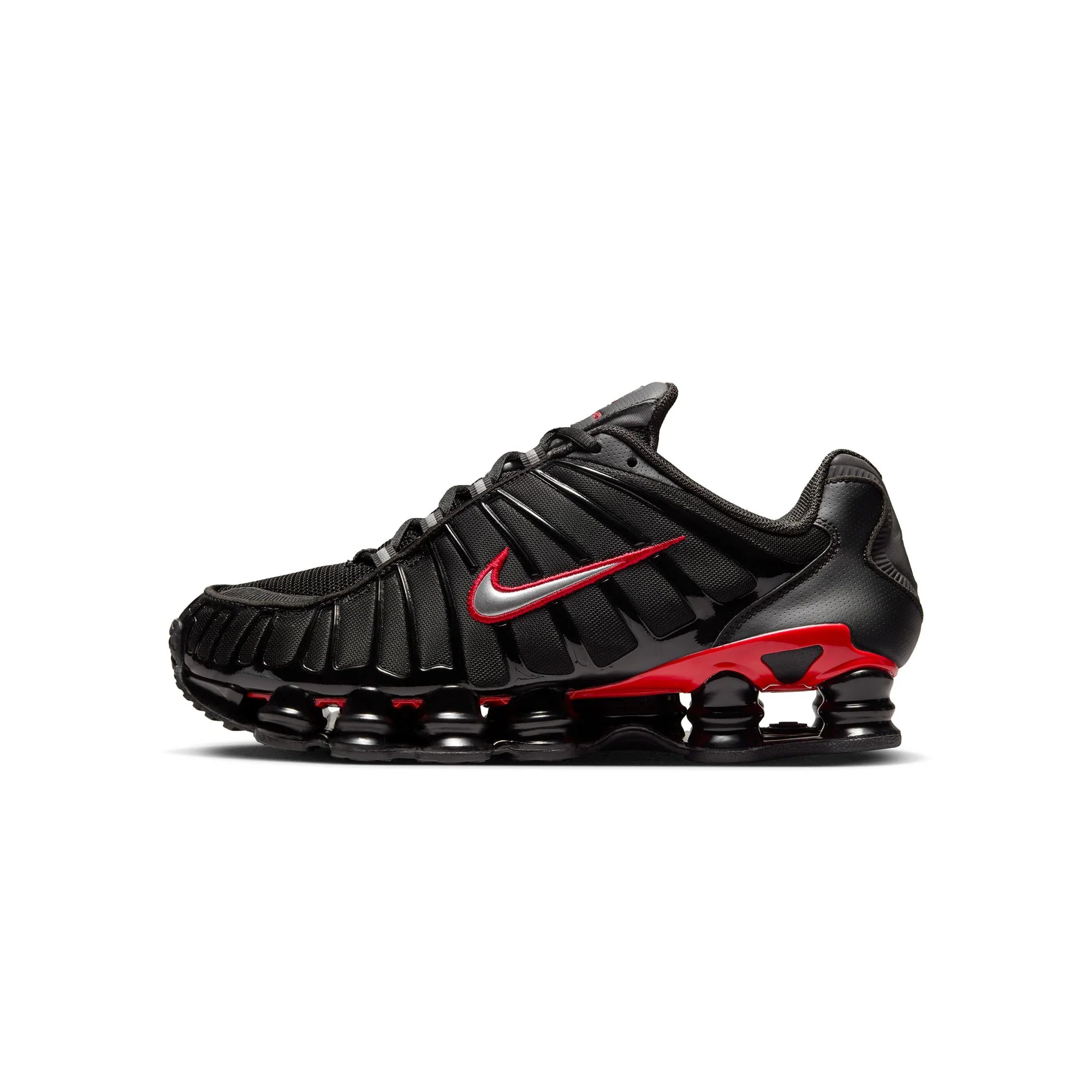 Nike Shox TL Black/Metallic Silver-University Red